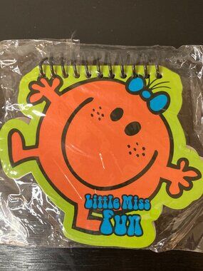 Roger Hargreaves' Mr. Men and Little Miss 2008 "Little Miss Fun" Spiral Notebook